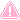pink pixel icon of an excalmation point in a triangle